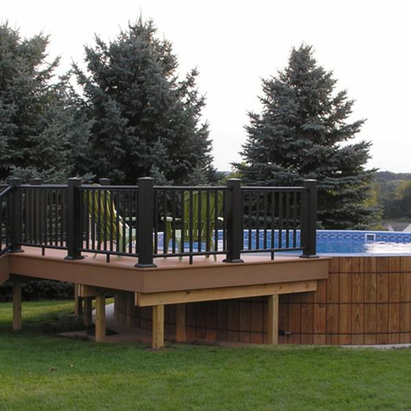 Swimming Pool Deck Construction & Replacement in Worcester County, Massachusetts